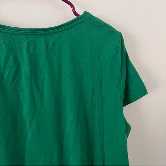 St. John’s Bay Kelly Green Essential Tee Women’s XL - Picture 5 of 6